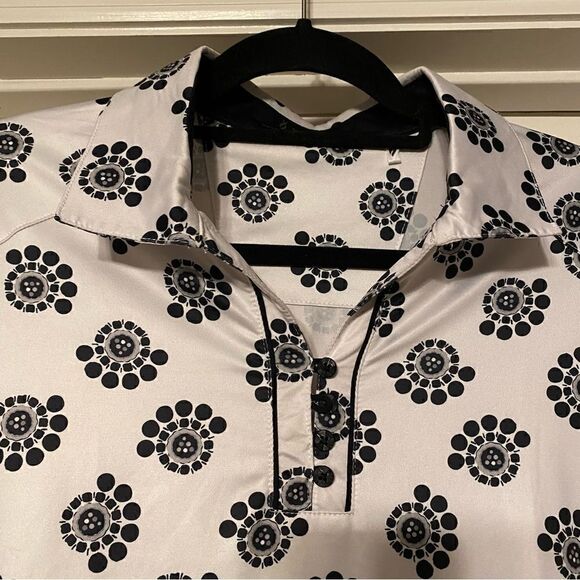 2 FOR $10 Nancy Lopez Women’s Golf Shirt Delux Dri Size L - Picture 3 of 8